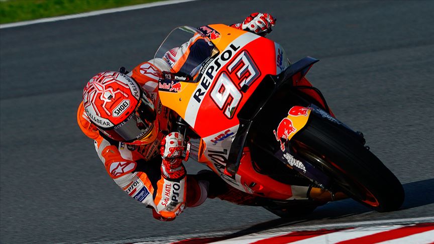 Marquez, MotoGP de birinci oldu