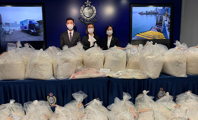 Hong Kong’da dev uyuşturucu operasyonu
