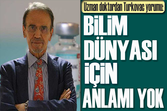 Prof. Dr. Mehmet Ceyhan: Bilim dünyası için bir anlam taşımaz
