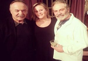 Çetin Tekindor-Haluk Bilginer Aynı Kareye Girdiler!