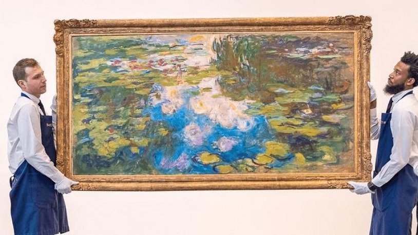 Monet’in nilüferleri 40 milyon dolara satışta