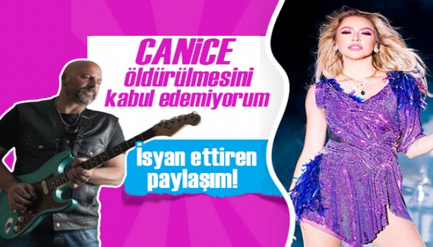 Hadise, Onur Şener'in öldürülmesine isyan etti!