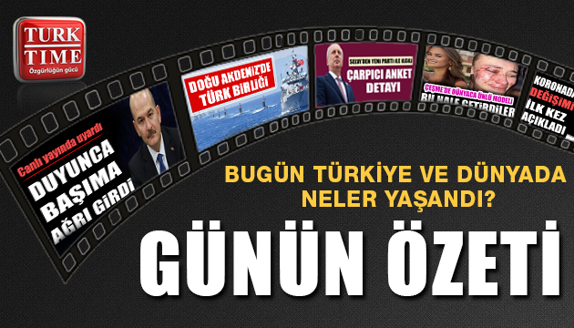 3 Ağustos 2020 / Turktime Günün Özeti