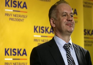 Slovakya nın yeni cumhurbaşkanı Andrej Kiska oldu