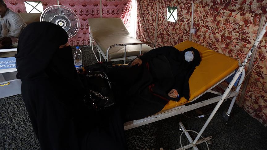 Yemen de Kolera can alıyor