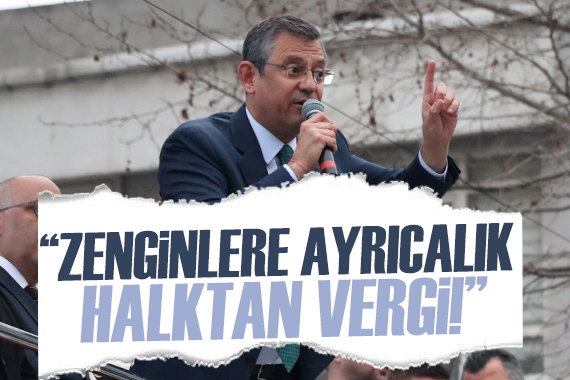 Özel, Ardahan dan seslendi: Erdoğan emeklilere bulamadığı parayı 40 haramilere buluyor