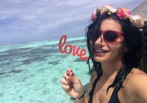 İrem Derici ve eşinin lüx tatili!