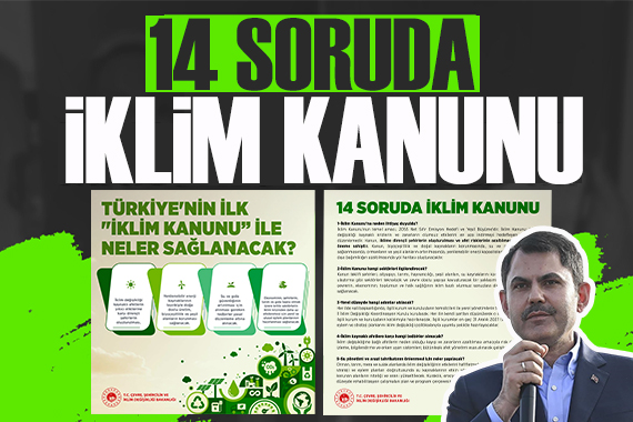 Türkiye nin ilk İklim Kanunu neler getiriyor? 14 soruda İklim Kanunu