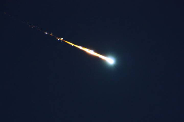 Finlandiya ya meteor düştü!