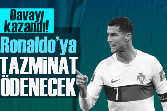 Ronaldo servet değerinde tazminat kazandı