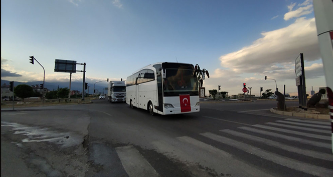 TSK’dan Suriye sınırına askeri sevkiyat