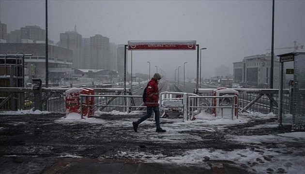 Meteoroloji peş peşe uyarmıştı kar başladı!  Ne kadar sürecek