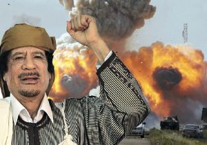 Kaddafi yle Gizli Görüşme 