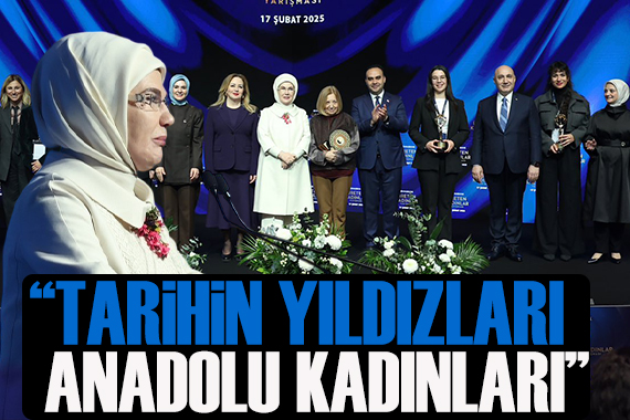 Emine Erdoğan,  Halkbank Üreten Kadınlar Yarışması Ödül Töreni nde konuştu