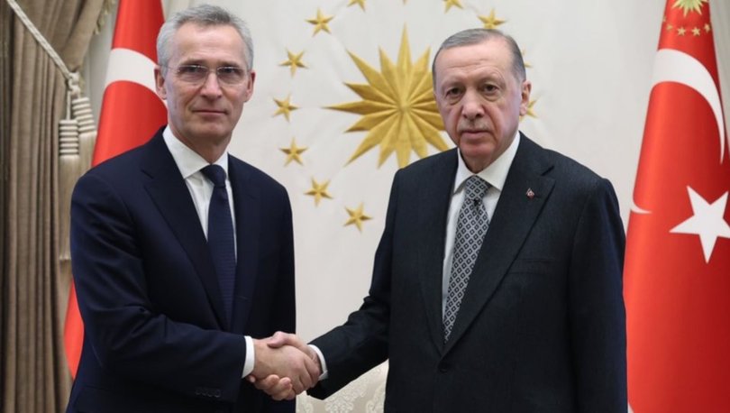 Cumhurbaşkanı Erdoğan Stoltenberg ile görüştü