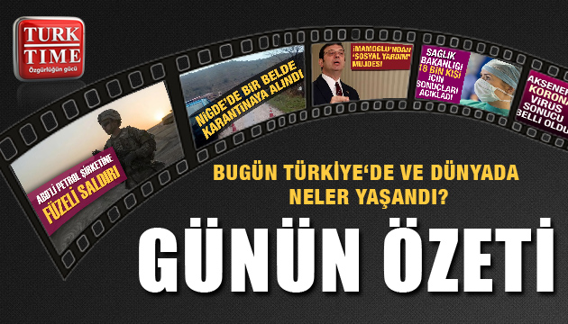 6 Nisan 2020/ Turktime Günün Özeti