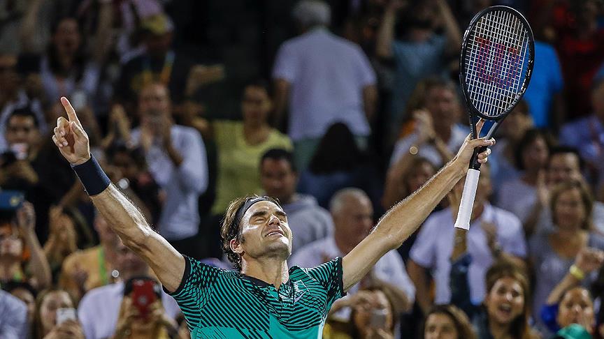 Federer 11 yıl sonra Miami de şampiyon