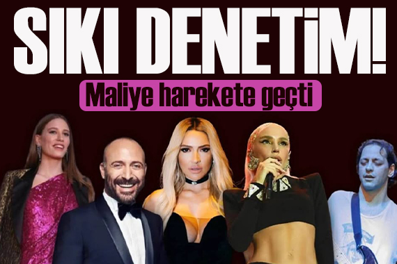 8 ünlü Maliye nin denetimine girdi