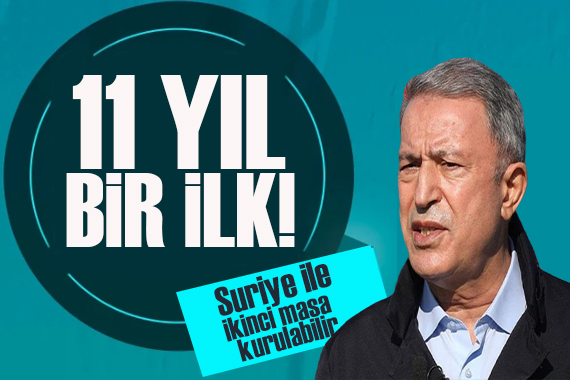 11 yıl sonra bir ilk! Suriye ile ikinci masa Türkiye de kurulabilir