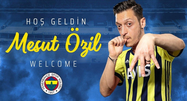 Mesut Özil resmen Fenerbahçe de