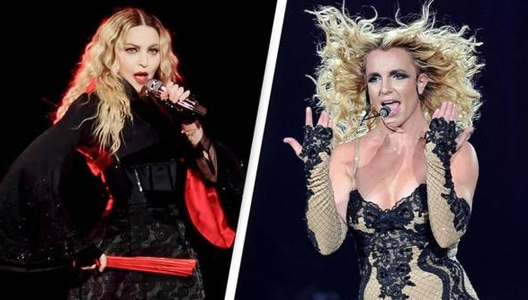 Britney Spears a Madonna dan destek
