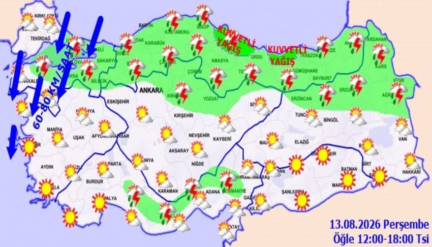 Meteoroloji uyardı! O bölgelerde yaşayanlar dikkat: Çok kuvvetli geliyor