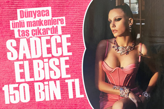 Serenay Sarıkaya 150 bin TL lik elbise giydi: Gözleri kamaştırdı!