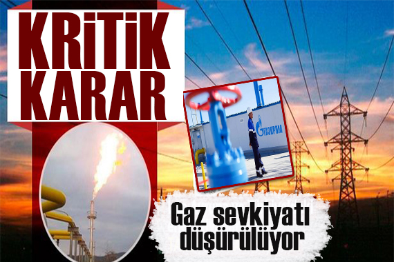Gazprom dan  gaz sevkiyatını düşürme kararı
