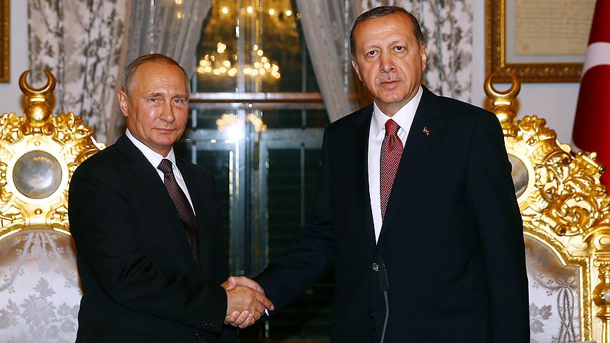 Erdoğan, Putin ile telefonda görüştü