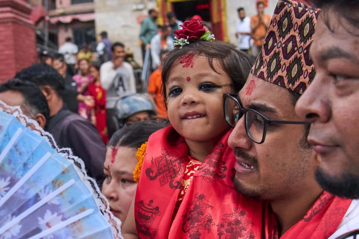Gelenek devam ediyor: Nepal’in yeni tanrıçası belli oldu