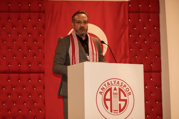 Antalyaspor da yeni başkan Sinan Boztepe