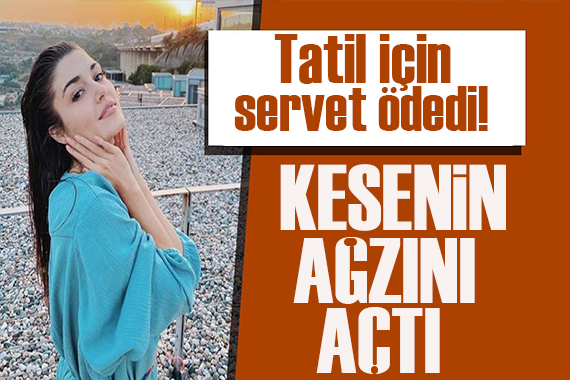 Hande Erçel ailesi için kesenin ağzını açtı!