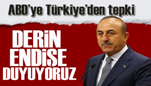 Dışişleri Bakanlığı: ABD'deki cinayetlerden endişe duyuyoruz
