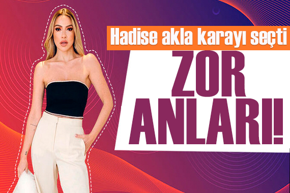 Hadise nin tatilde zor anları objektiflere yansıdı!