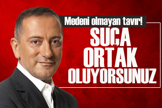 Fatih Altaylı: Suça ortak oluyorsunuz!