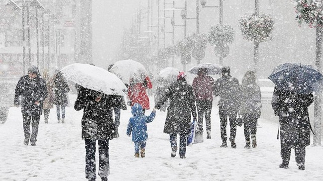 Batı Karadeniz in iç kesimleri için kuvvetli kar uyarısı