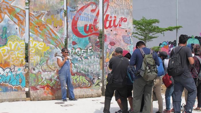 Jakarta da Berlin Duvarı