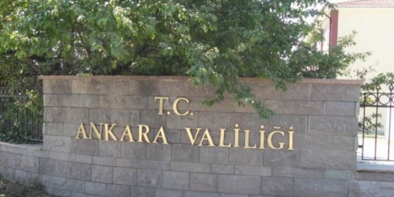 Ankara Valiliği nden  1 Mayıs  için uyarı