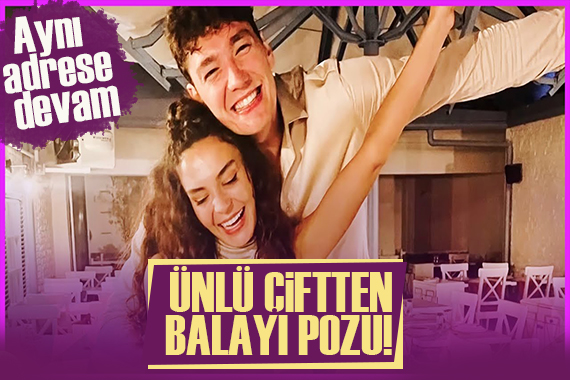 Aynı adrese devam! Ebru Şahin ve Cedi Osman balayında