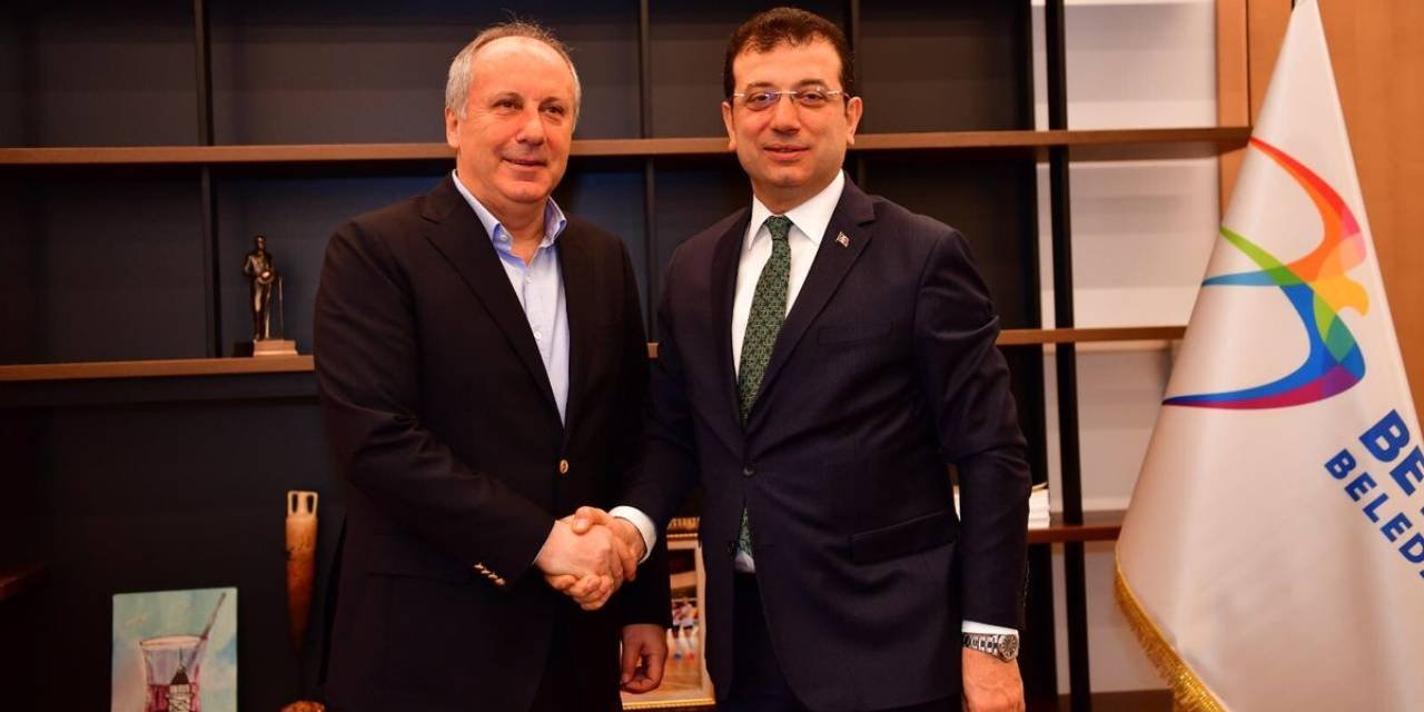 Muharrem İnce den Ekrem İmamoğlu paylaşımı