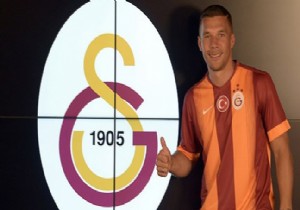 İşte Podolski, Galatasaray daki hedefi