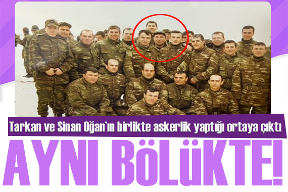 Sinan Oğan ın ve Tarkan ın bedelli askerlik fotoğrafı dikkat çekti!