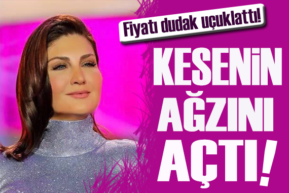 Sibel Can kesenin ağzını açtı!