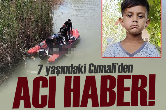 7 yaşındaki Cumali den acı haber!