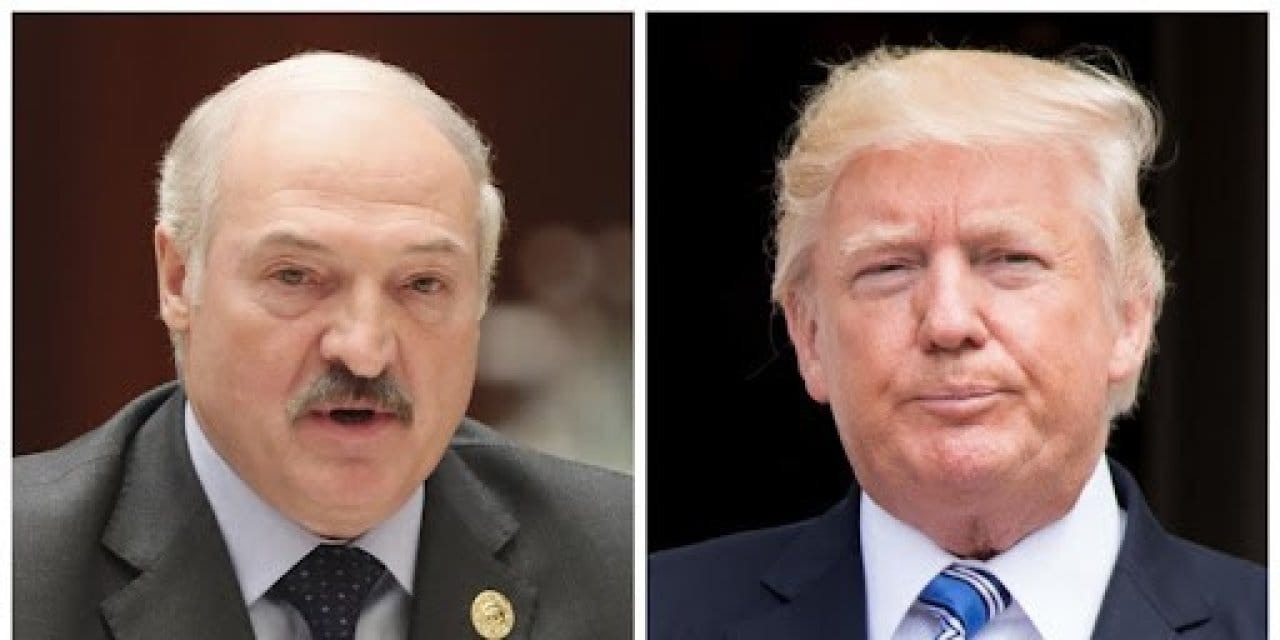 Donald Trump, Lukashenko ile görüştü