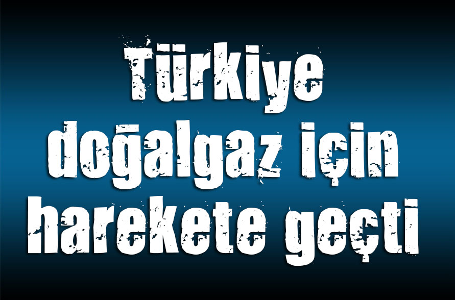 Türkiye doğalgaz için harekete geçti