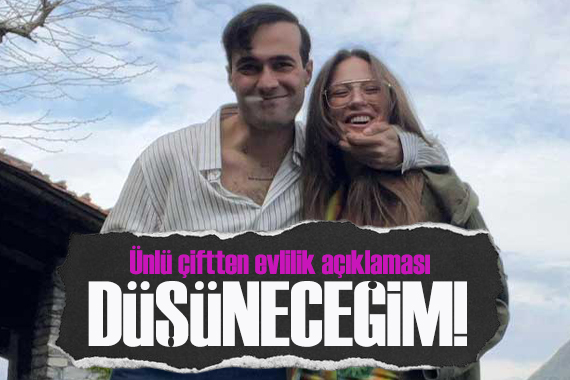 Serenay Sarıkaya dan evlilik açıklaması