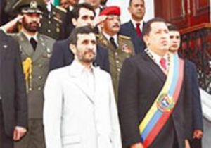 Hugo Chavez İran da