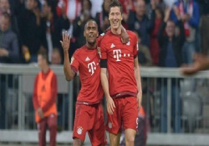 Lewandowski 9 dakikada 5 gol attı!