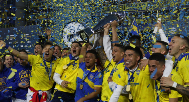 Arjantin de Boca Juniors şampiyon